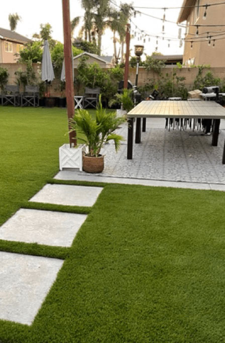 Grass after installation | Family Turf Wholesalers